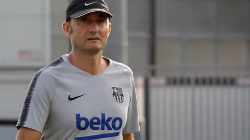 Valverde quedó fuertemente cuestionado tras la derrota de Barcelona en la Supercopa