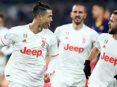 Juventus vence a la Roma y es el único líder