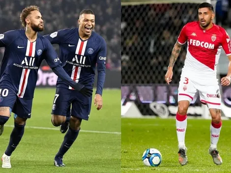 Ver EN VIVO París Saint-Germain vs AS Mónaco de Guillermo Maripán por la fecha 20 de la liga francesa