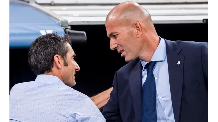 Zidane y Valverde.