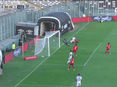 Gol: Error en la defensa de Colo Colo y Godoy Cruz se pone en ventaja