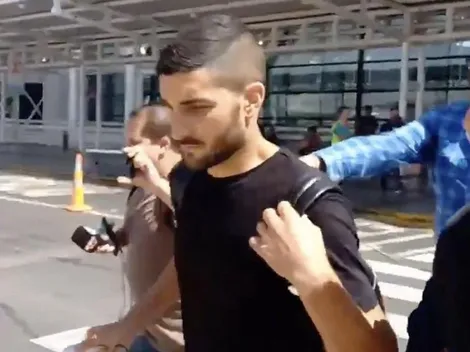 Blandi ya está en Chile para firmar por Colo Colo: "Estoy contento, muy feliz"