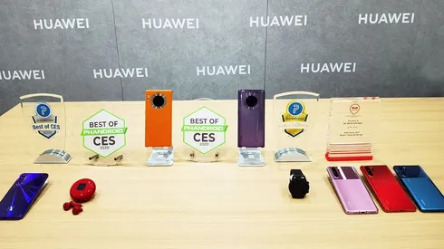 Los teléfonos y dispositivos inteligentes de Huawei obtienen los premios "Best of CES" y "Editor's Choice" en CES 2020