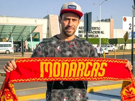Valdivia llega a Morelia a horas del inicio de la Liga MX