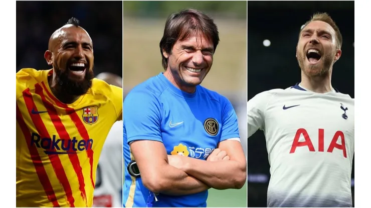 Arturo Vidal y Christian Eriksen aparecen como objetivos del Inter de Milán