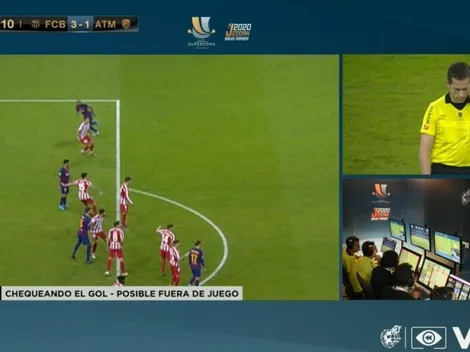 Sepúlveda se enoja por gol anulado a Barcelona