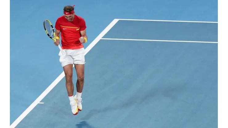 Rafa Nadal igual celebró