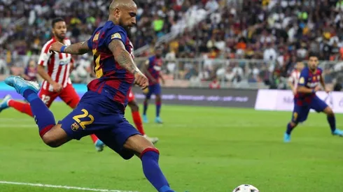 Arturo Vidal es titular en la Supercopa de España.