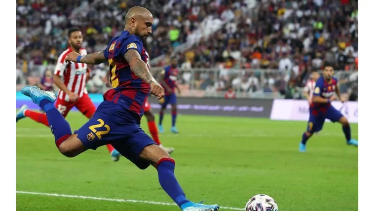 Arturo Vidal es titular en la Supercopa de España.