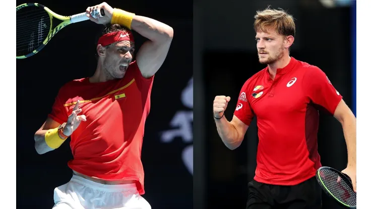 Nadal vs Goffin será el partido estelar de la noche.