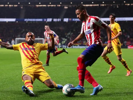 Ver EN VIVO Barcelona de Arturo Vidal vs Atlético de Madrid por la semifinal de Supercopa de España