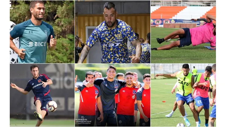 Colores y diseños para todos los gustos ofrecen los clubes chilenos en pretemporada