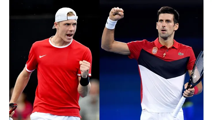 Shapovalov y Djokovic prometen un duelo de alto nivel.