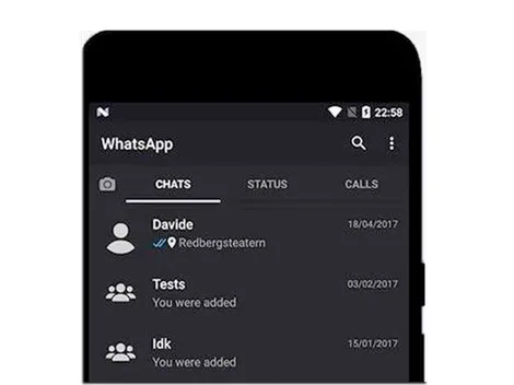WhatsApp: Así se verá el más que esperado modo oscuro