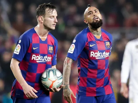 Prensa española se divide entre la titularidad de Rakitic o Vidal para la Supercopa