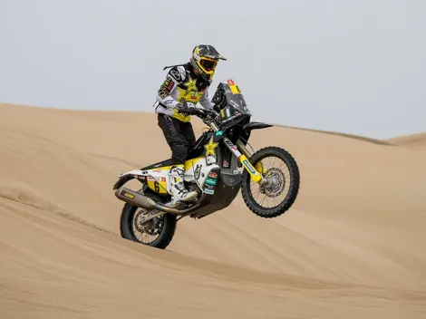 Quintanilla saca la cara por Chile y llega segundo en la quinta etapa del Dakar