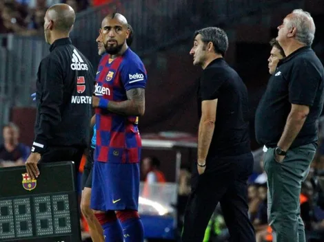 Valverde por Vidal: "Juega con nosotros, estará en el campo o en el banquillo"