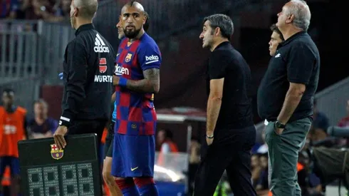 Valverde por Vidal: "Juega con nosotros, estará en el campo o en el banquillo"