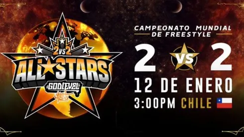 God Level World Edition será transmitida por Red Bull Batalla de los Gallos