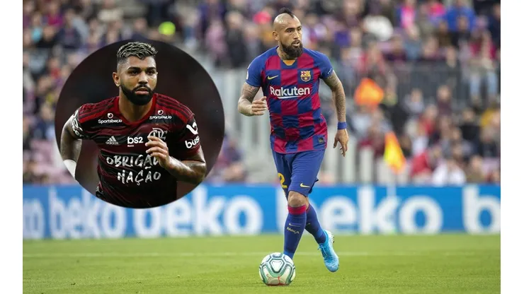 Gabigol influirá en el destino de Vidal, afirman en Italia.