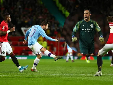 Golazo del Manchester City contra el United nace de los pies de Bravo