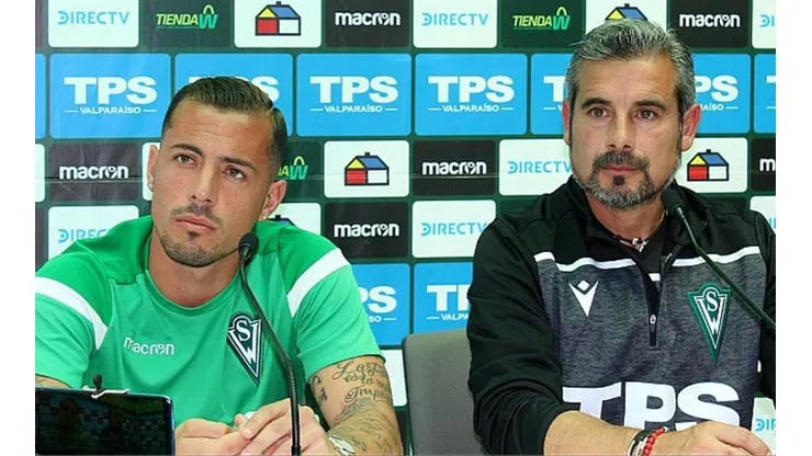 Ubilla y Ramírez en rueda de prensa.