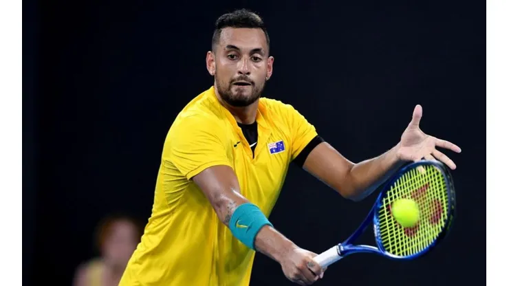 Kyrgios lo apoyó
