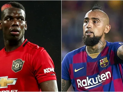 Mal momento de Pogba abre las puertas del Manchester United a Vidal