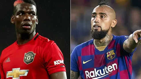 Pogba no ha tenido una temporada regular en Manchester United y Vidal puede ser su sustituto