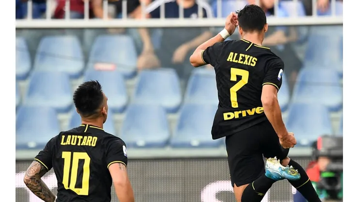 Alexis Sánchez vuelve a la citación en el encuentro de Nápoli e Inter de Milán.