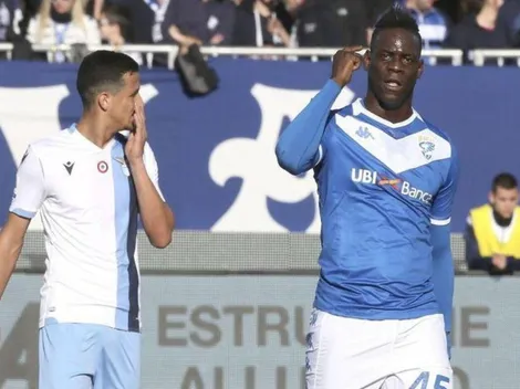 Cánticos racistas contra Mario Balotelli detienen el Brescia-Lazio