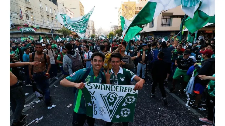 Los hinchas festejan