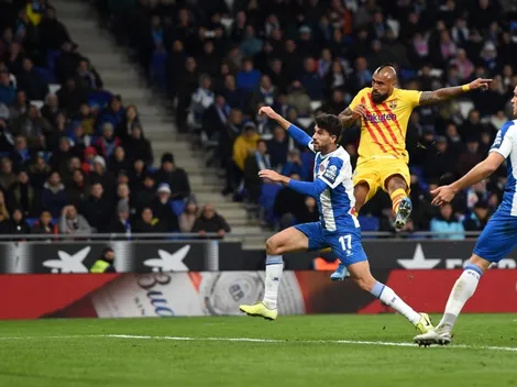 Empate final: Vidal anota para el Barcelona, que se farrea el triunfo