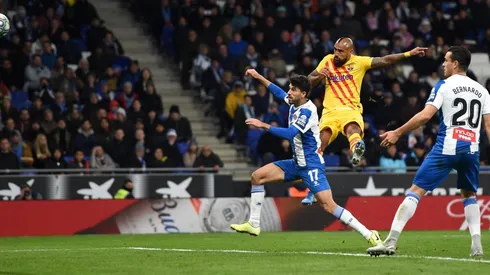 El gol de Vidal contra Espanyol