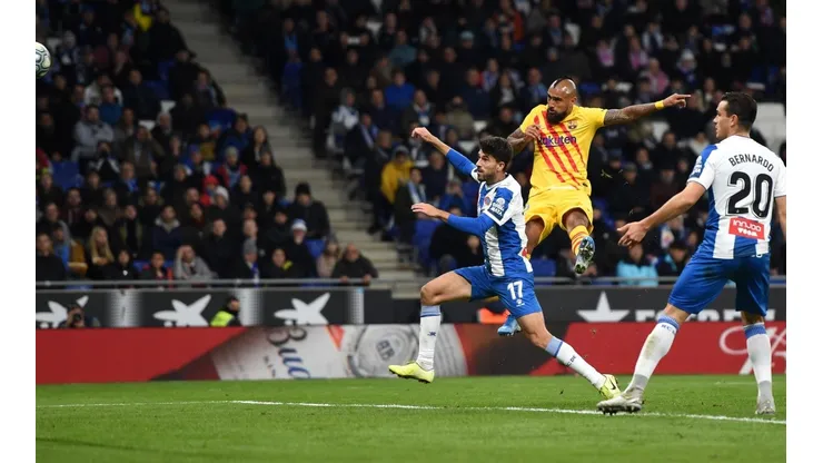 El gol de Vidal contra Espanyol