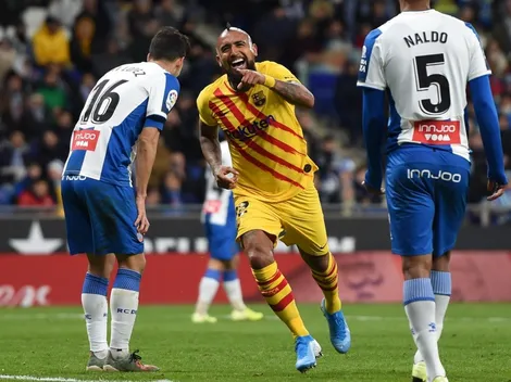 Héroe desde el banco: golazo de Vidal pone en ventaja al Barça