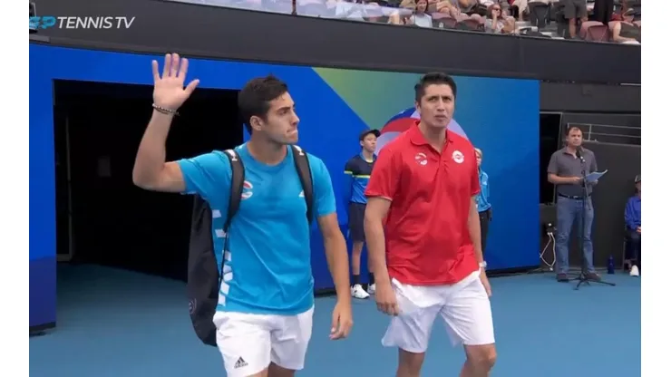 Garin y Capdeville en Brisbane