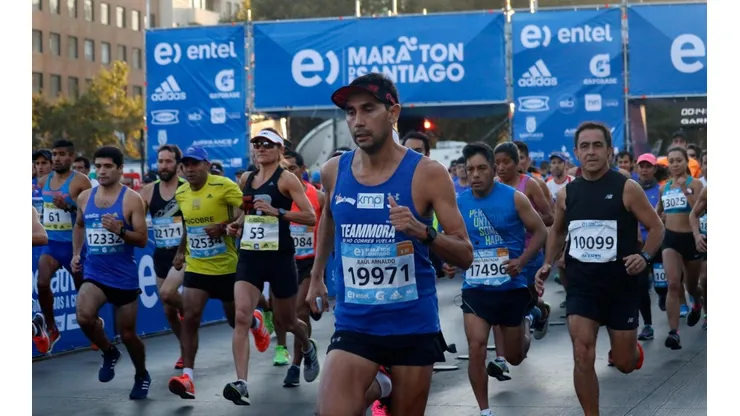 Imagen de la Maratón de Santiago 2019.