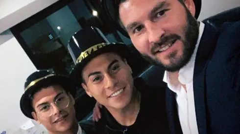 Eduardo Vargas tuvo una eléctrica celebración de Año Nuevo en México