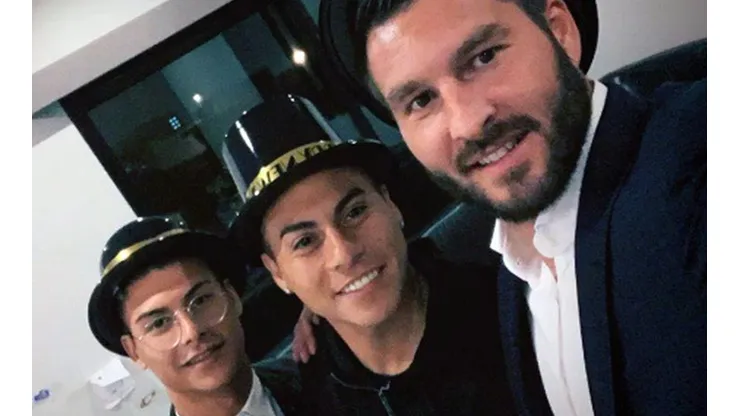 Eduardo Vargas tuvo una eléctrica celebración de Año Nuevo en México