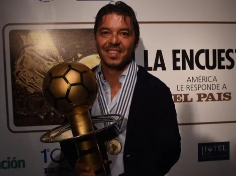 Marcelo Gallardo fue elegido el Mejor Técnico de América