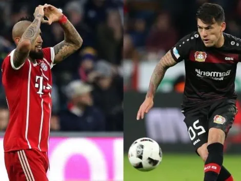 Aránguiz y Vidal forman parte del once latino de la década en Alemania