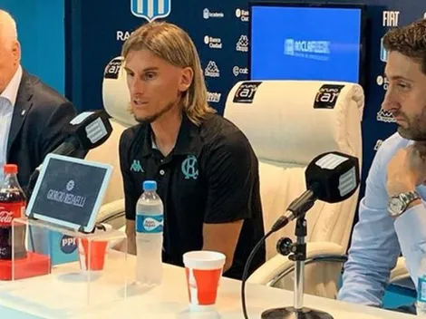 Beccacece, nuevo DT de Racing: "Vengo a dejar el alma y el corazón"