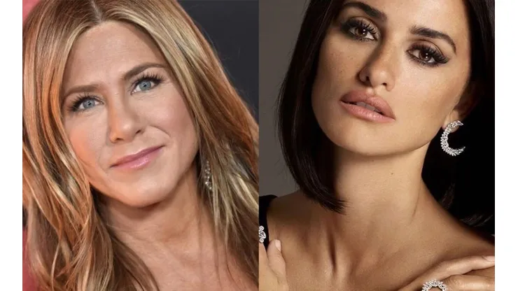 Jennifer Aniston y Penélope Cruz sorprenden a internet con fotos navideñas