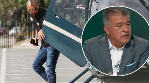 Claudio Borghi repasa a Arturo Vidal por el helicóptero: "Es una muestra de poder que no debería usarla para este momento"