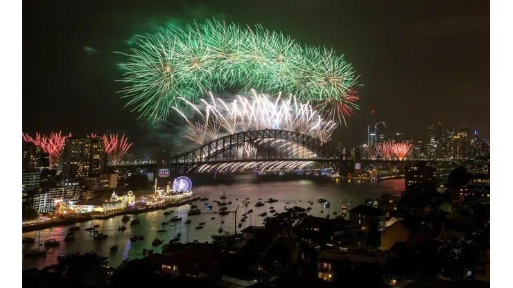 Australia fue una de las ciudades que ya recibió el 2020.