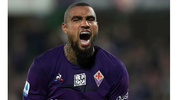 Kevin-Prince Boateng llegó a la Fiorentina esta temporada y es compañero de Erick Pulgar
