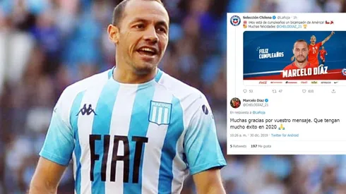Marcelo Díaz recibió el cariño de la selección chilena, Universidad de Chile y Hamburgo