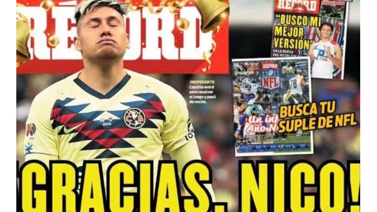 Innecesario: Cruel portada mexicana se burla de Nicolás Castillo