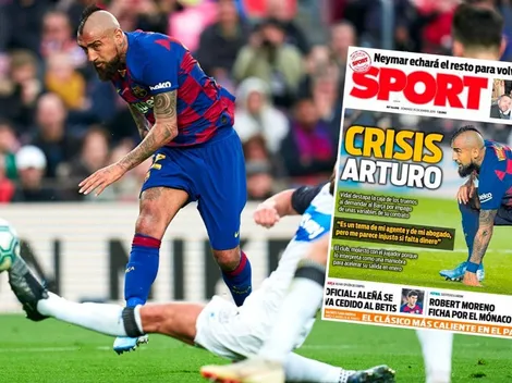 "Crisis Arturo": Vidal protagoniza portada en España tras demanda al Barcelona
